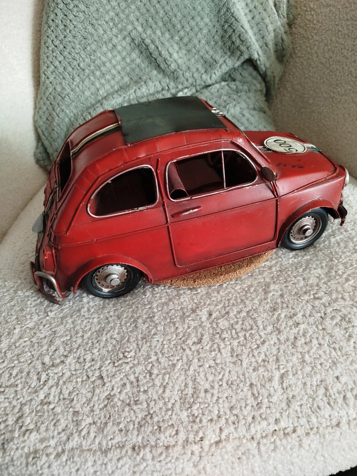 Carro de metal Fiat 500 – photo 5